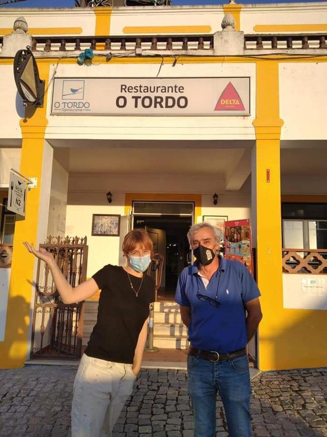 Alojamento O Tordo Torrão Exterior foto